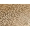 Set 6 suporturi farfurii, rotunde, diametru 38 cm, aurii