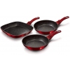 Set tigai, German High Quality, 3 piese, Metallic line – Black Burgundy Set tigai, German High Quality, 3 piese, Metallic line – Black Burgundy