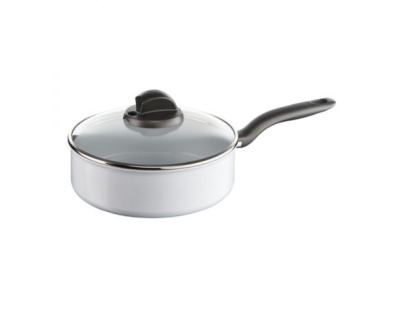 Cratita cu capac TEFAL Ceramic Control Induction C9083252, 24cm, ceramic, alb Cratita cu capac TEFAL Ceramic Control Induction C9083252, 24cm, ceramic, alb