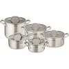 Set de vase TEFAL Intuition, 10 piese, 1.3-6l, 16-24cm, inox, argintiu Set de vase TEFAL Intuition, 10 piese, 1.3-6l, 16-24cm, inox, argintiu
