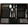 Set tacamuri inox 2.5mm, lux, 12 persoane, 48 piese, Diplomat-Eva Set tacamuri inox 2.5mm, lux, 12 persoane, 48 piese, Diplomat-Eva