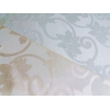 Fata de masa damasc de lux 380x170 ivory-rose cu dantela brodata