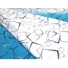 Set lenjerie pat 1 persoana Abstract cu patura gri Set lenjerie pat 1 persoana Abstract cu patura gri