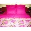 Lenjerie de pat de lux Bambi Duo, King Size, calitate I, bumbac satinat ranforce Lenjerie de pat de lux Bambi Duo, King Size, calitate I, bumbac satinat ranforce