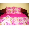 Lenjerie de pat de lux Bambi Duo, King Size, calitate I, bumbac satinat ranforce Lenjerie de pat de lux Bambi Duo, King Size, calitate I, bumbac satinat ranforce