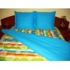 Lenjerie de pat Multicolor Duo Azur CV, 2 persoane, calitate I, gama Lenjerii CriDesign Lenjerie de pat Multicolor Duo Azur CV, 2 persoane, calitate I, gama Lenjerii CriDesign
