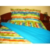 Lenjerie de pat Multicolor Duo Azur CV, 2 persoane, calitate I, gama Lenjerii CriDesign Lenjerie de pat Multicolor Duo Azur CV, 2 persoane, calitate I, gama Lenjerii CriDesign
