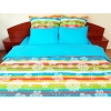 Lenjerie de pat Multicolor Duo Azur, 2 persoane, calitate I, gama Lenjerii CriDesign Lenjerie de pat Multicolor Duo Azur, 2 persoane, calitate I, gama Lenjerii CriDesign