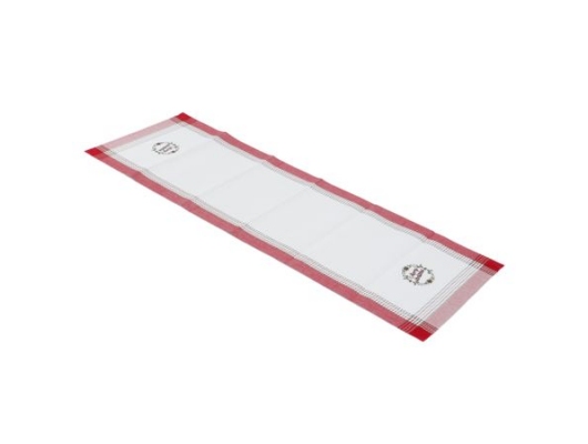 Traversa masa rosie, 50x150 cm, bumbac 100%