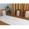 Napron-traversa masa, din damasc crem, calitate I, cu dantela 50x210 cm, doua parti Napron-traversa masa, din damasc crem, calitate I, cu dantela 50x210 cm, doua parti